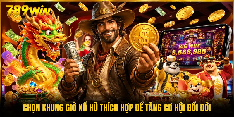 Chọn khung giờ nổ hũ thích hợp để tăng cơ hội đổi đời